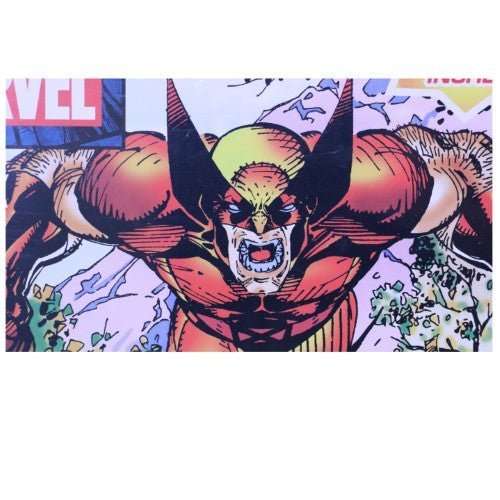 SDCC 2023 Marvel Wolverine Card Deluxe Fleece Blanket Tin - Previews Exclusive