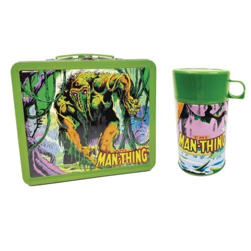 SDCC 2023 Tin Titans Marvel Man-Thing Lunchbox with Thermos - Previews Exclusive