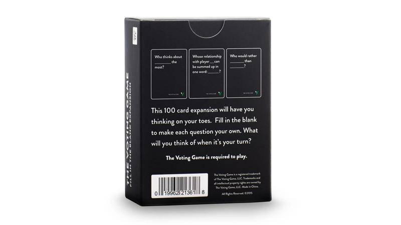 The Voting Game - Fill In The Blank Expansion