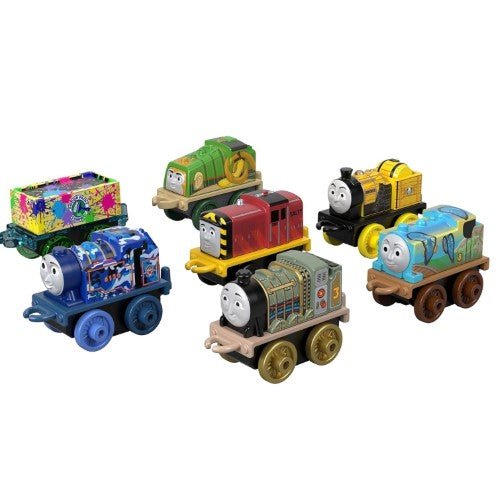 Thomas & Friends Minis Vehicle 7-Pack - Belle/Gator/Salty/Henry/Stephen