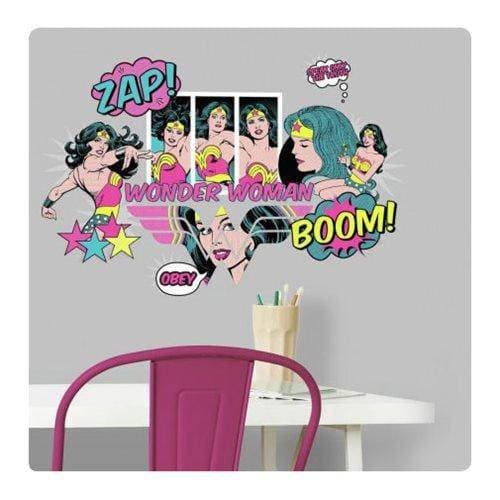 Wonder Woman Pop Art Peel and Stick Wall Decals