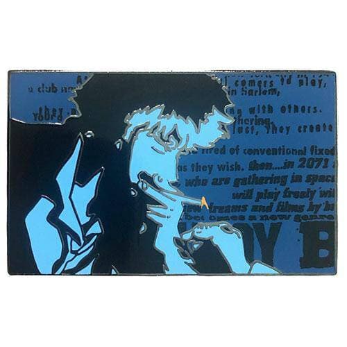 Zen Monkey: Blue Cigarette Spike - Cowboy Bebop Enamel Pin