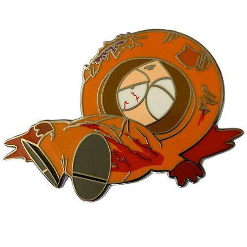 Zen Monkey:  Dead Kenny - South Park Enamel Pin